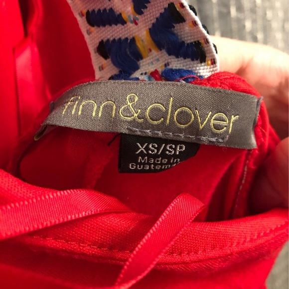 Red open back beach dress - Picture 6 of 6